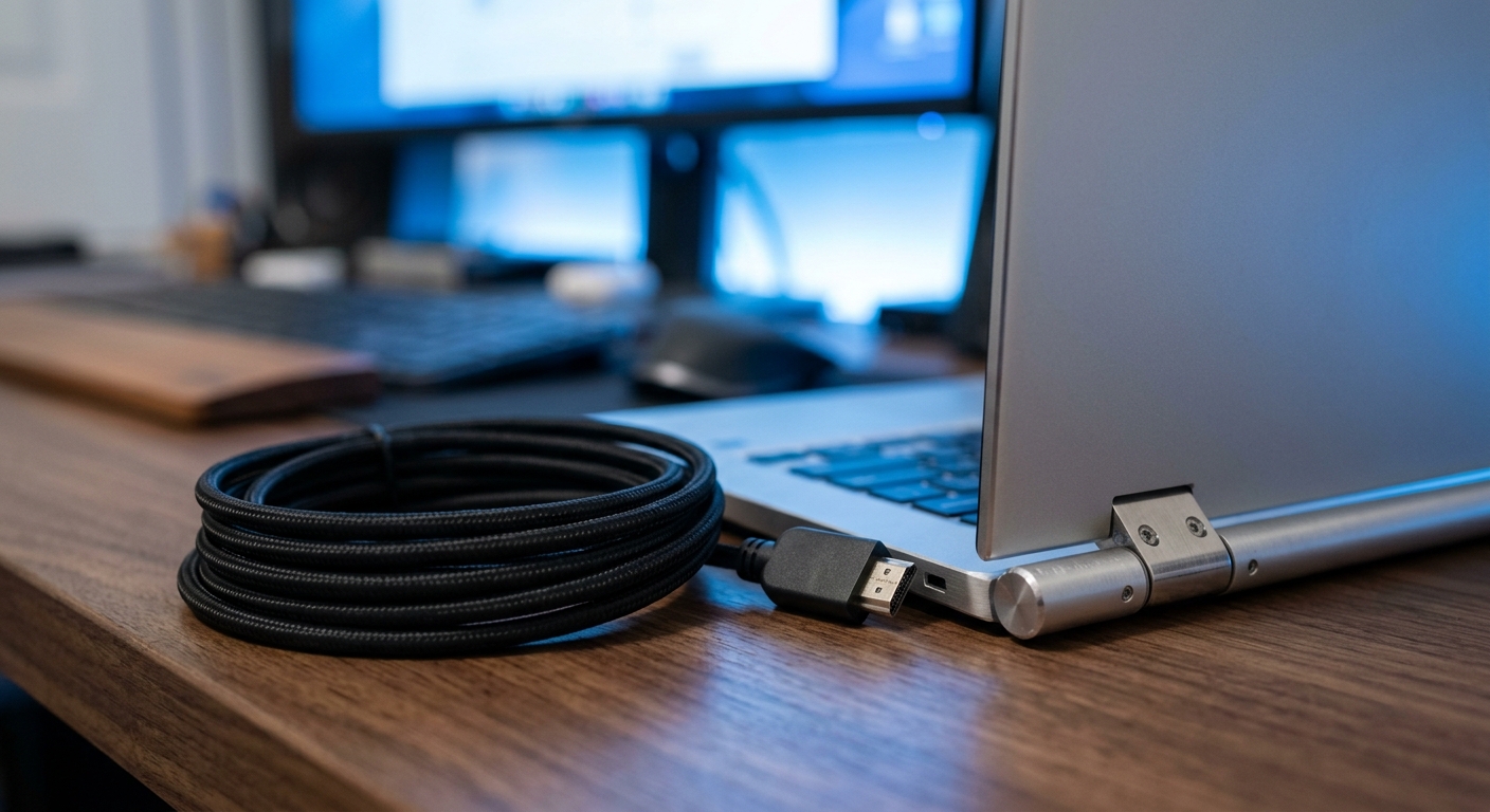 המחשב הנייד לא מציג תמונה במסך החיצוני? HDMI מול VGA ואיך תדעו אם הכבל אשם